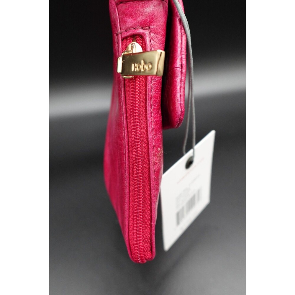 Hobo International NWT Women's Top Grain Soft Leather Distressed Wristlet Purse - Picture 9 of 16